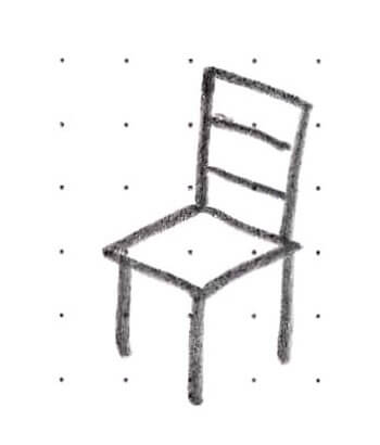 Small sketch of a chair