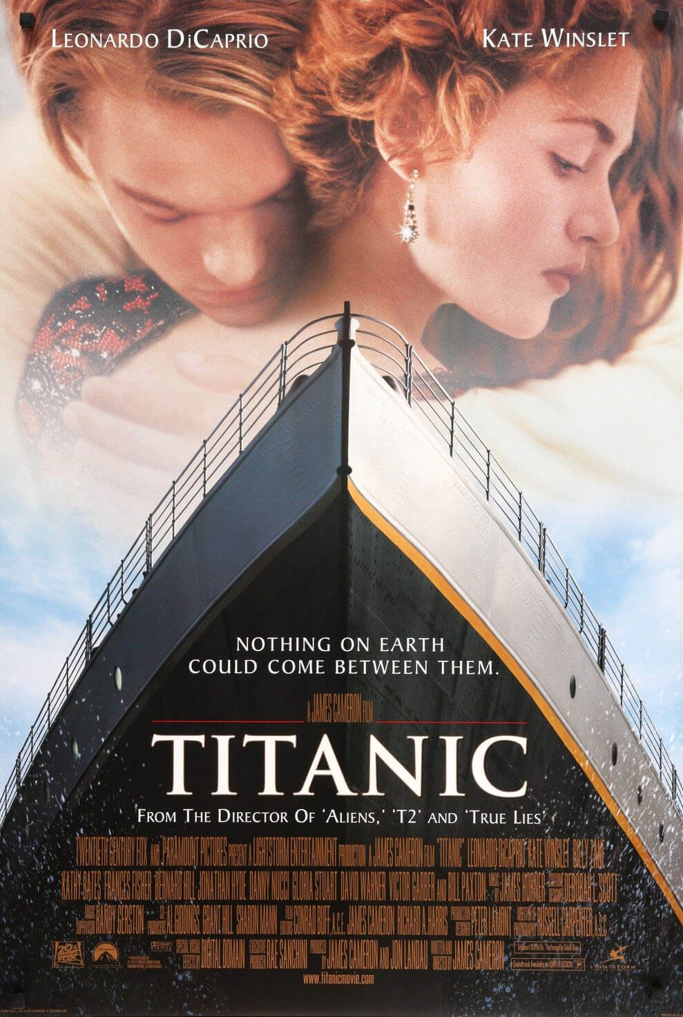 The poster for the film Titanic